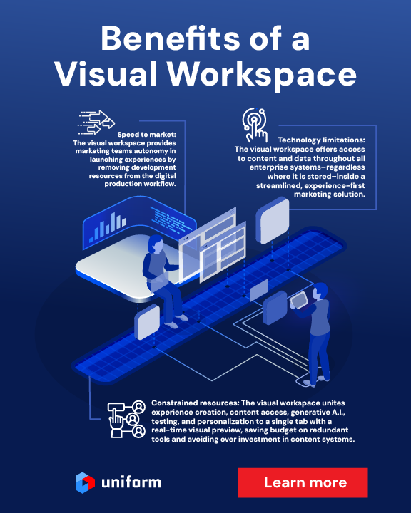 Benefits of a visual workspace