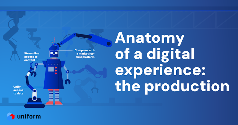 Anatomy of a digital experience part 2: the production