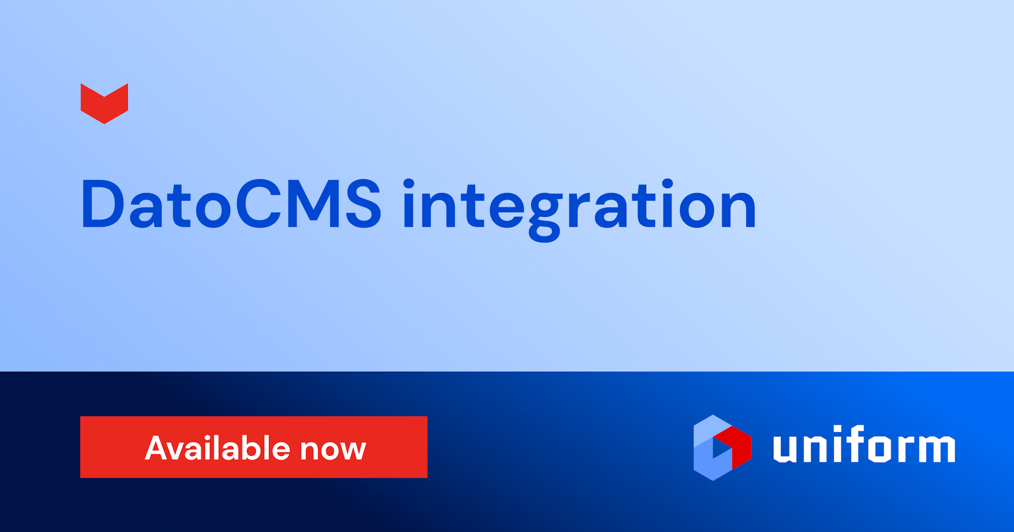 New CMS integration with DatoCMS